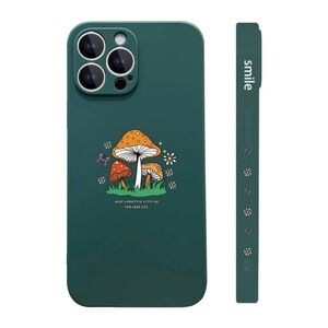 Cartoon Mushroom Print Phone Case for iPhone 11 Pro